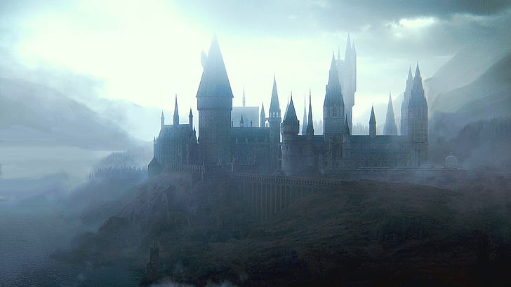 adventure, castle, fantasy, Harry, Magic, Potter, series, witch, HD wallpaper