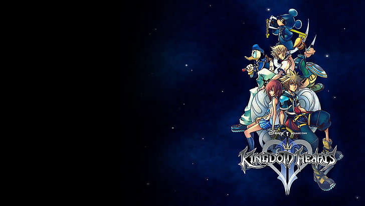 Kingdom of Hearts wallpaper, Kingdom Hearts, Kairi, copy space, HD wallpaper