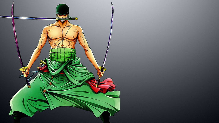 Zoro One Piece Anime Drawing by Ihab Design - Pixels