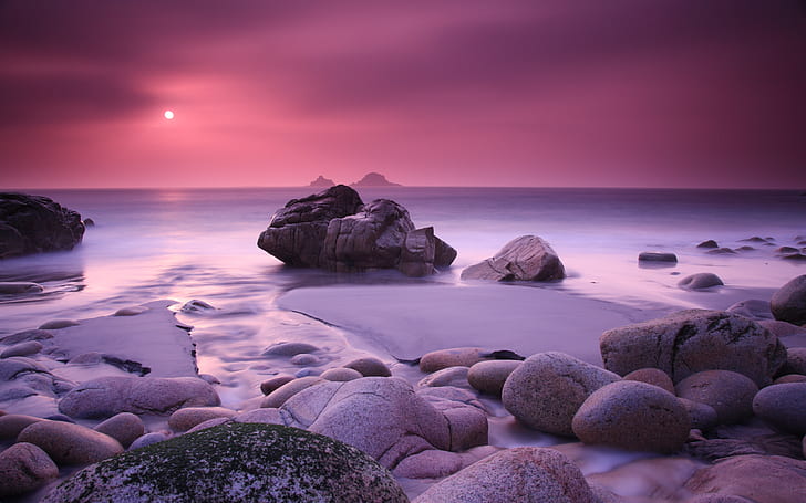 Porth Nanven Beach, World, United Kingdom, HD wallpaper
