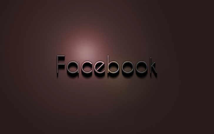 HD wallpaper: Facebook Metalix, Facebook text on black background,  Computers | Wallpaper Flare