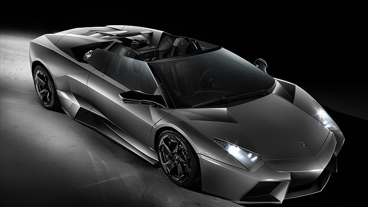 Lamborghini Reventon, silver cars, vehicle, Super Car , motor vehicle, HD wallpaper