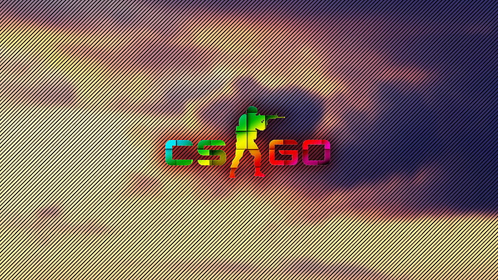 CS Go logo, Counter-Strike: Global Offensive, Steam (software), HD wallpaper
