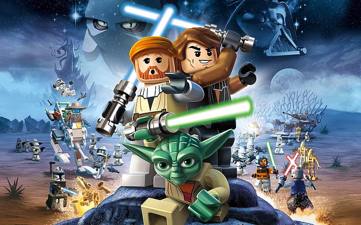 LEGO Star Wars III: The Clone Wars, HD wallpaper