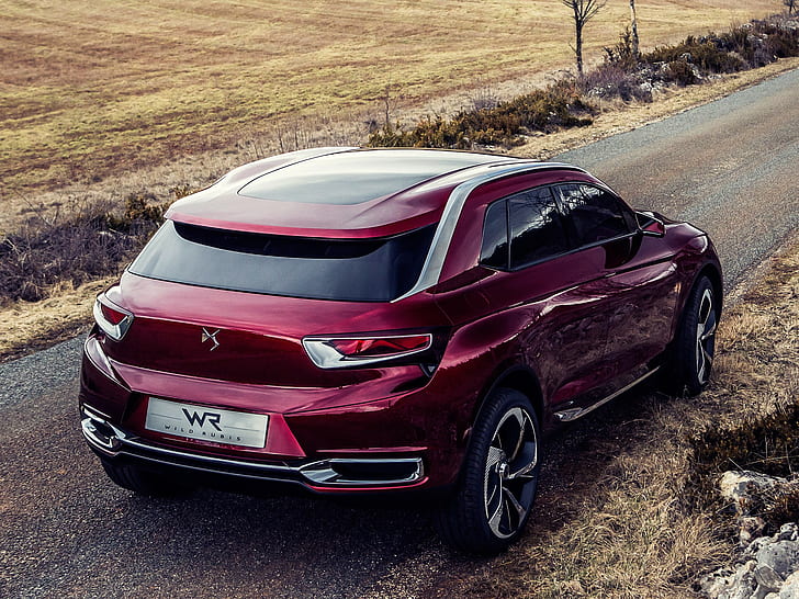 Citroen, DS, Wild Rubis, Concept, maroon suv, Cars s HD, hd backgrounds