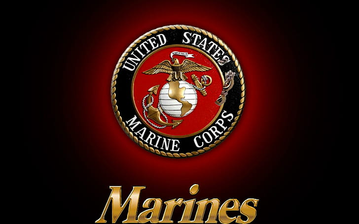 Usmc Logo, semper fi, military, us marines, aircraft planes, HD wallpaper