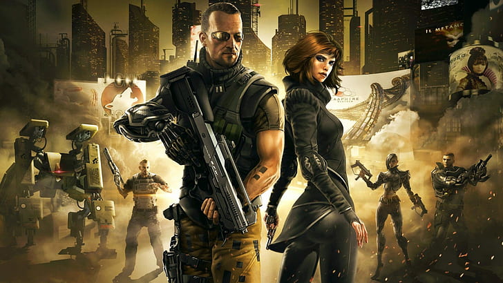 Deus Ex, Deus Ex: The Fall, video games, Deus Ex: Human Revolution