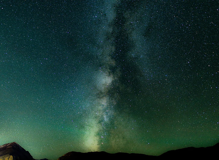 nature, stars, Milky Way, HD wallpaper