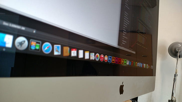 closeup, computer, Imac, Mac OS X, Sublime Text, technology, HD wallpaper