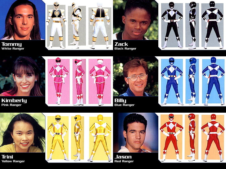 Mighty Morphin Power Rangers, portrait, adult, healthcare and medicine, HD wallpaper