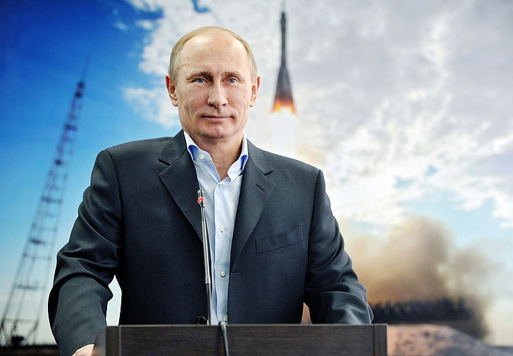 Vladimir Putin, russia, president, rocket, businessman, men, suit