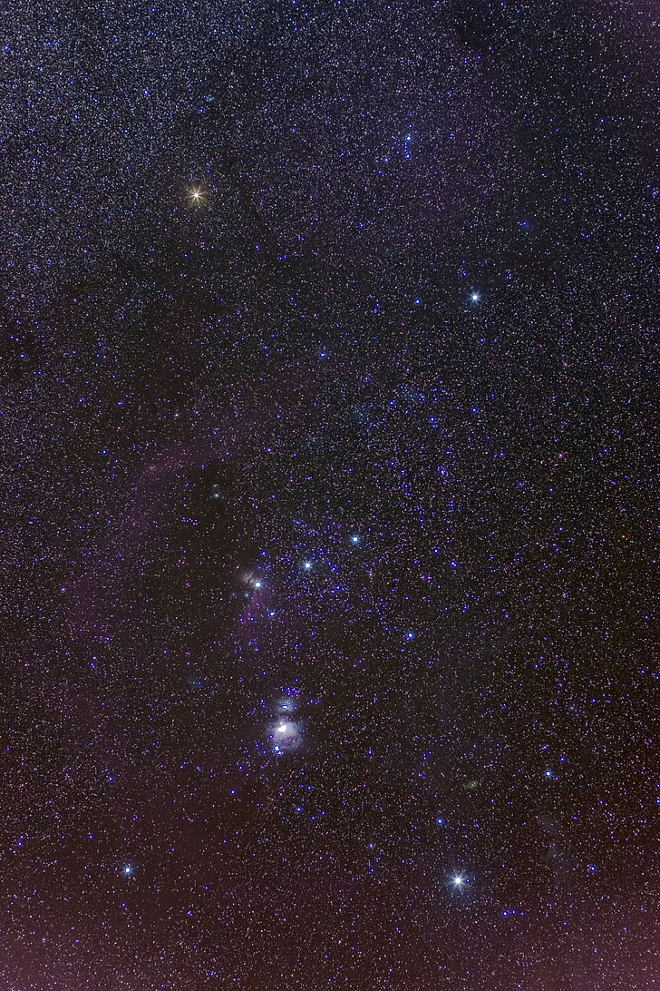 cluster of stars, Orion, space, constellation, astronomy, star - space
