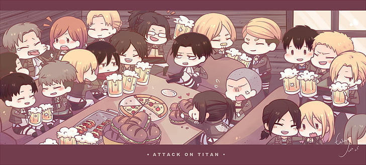 Anime, Attack On Titan, Annie Leonhart, Armin Arlert, Auruo Bossard, HD wallpaper