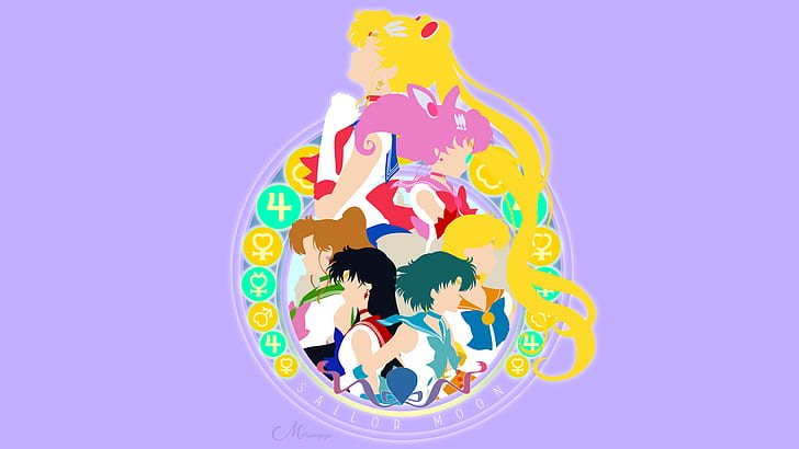 Sailor Moon, Ami Mizuno, Minako Aino, Rei Hino, Usagi Tsukino, HD wallpaper