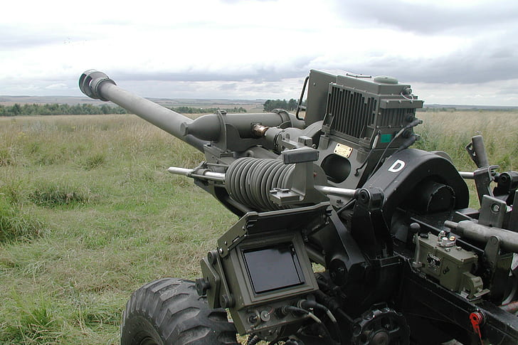 M119 howitzer, U. S.  Army, military, HD wallpaper
