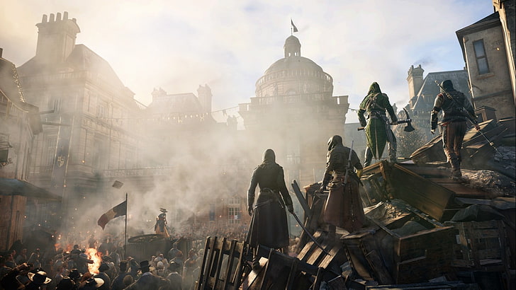 Assassin's Creed:  Unity, architecture, building exterior, built structure