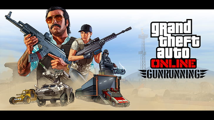 DLC, Grand Theft Auto Online, Grand Theft Auto V, military, HD wallpaper