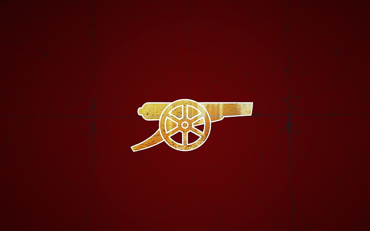 Hd Wallpaper Brown Cannon Illustration Background Logo Emblem
