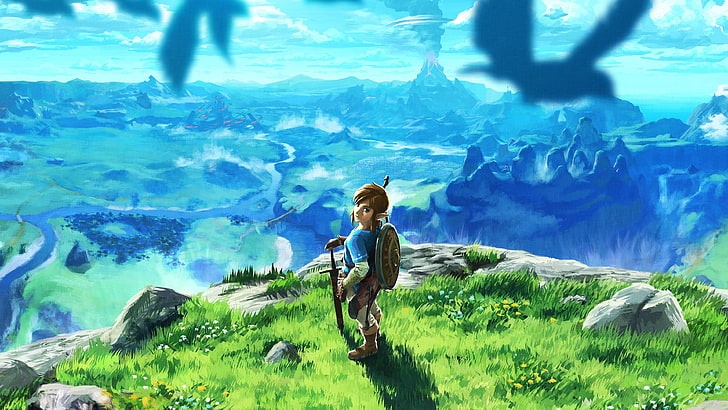 brown haired male game application screenshot, The Legend of Zelda: Breath of the Wild