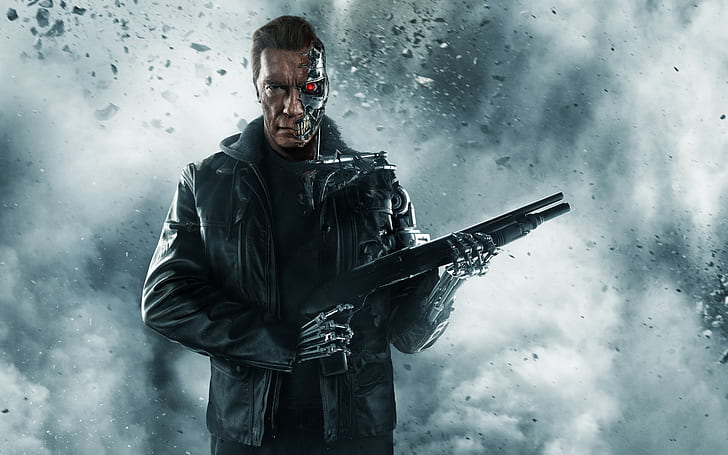 Terminator: Genisys cyborg, terminator arnold schwarzenegger