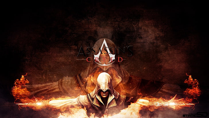 Assassin's Creed digital wallpaper, assassins creed, desmond miles, HD wallpaper
