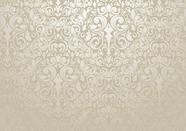 beige floral wallpaper, background, Desk, texture, pattern, vector