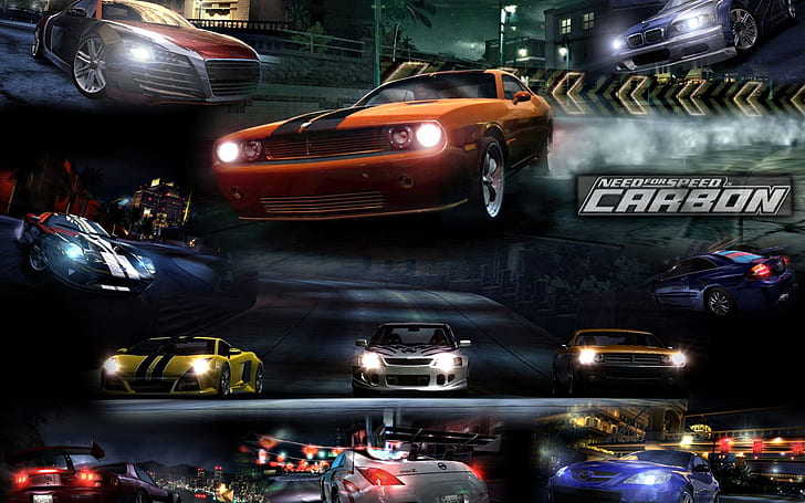NFS Carbon, speed, cars, tuning, track, race