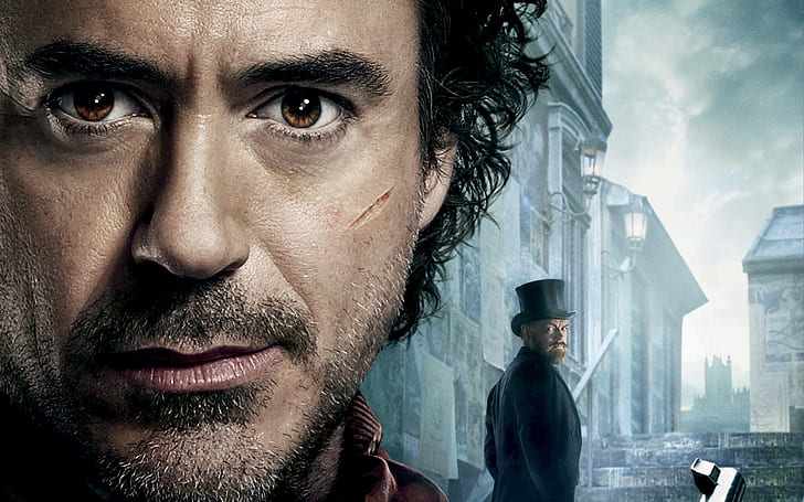 Robert Downey Jr Sherlock Holmes 2, HD wallpaper