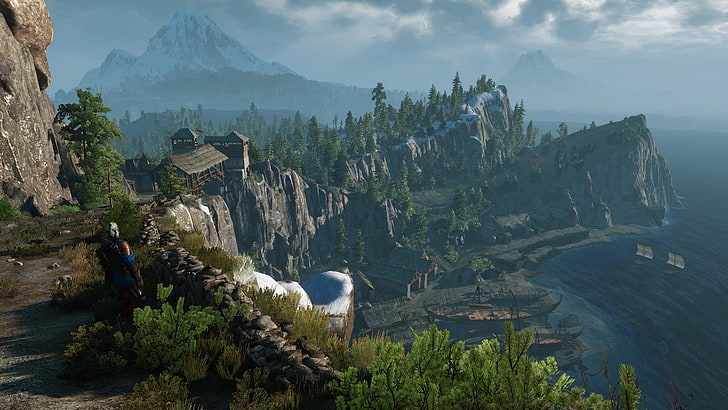 game application screengrab, The Witcher, video games, The Witcher 3: Wild Hunt