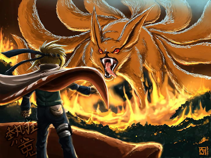 Naruto Nine Tails iPhone Wallpapers  Top Free Naruto Nine Tails iPhone  Backgrounds  WallpaperAccess