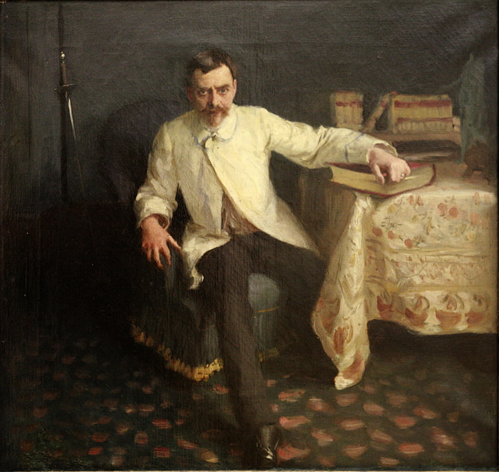 John Singer Sargent, classic art, one person, full length, adult, HD wallpaper