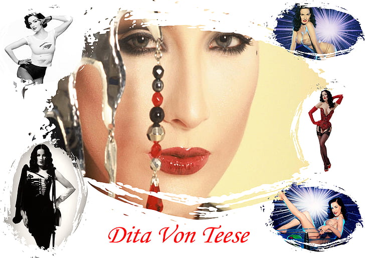 Actresses, Dita Von Teese, Burlesque, Model, Woman, HD wallpaper