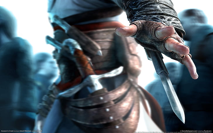 Assassin's Creed, Altair, hidden blade, Ubisoft Montreal, Ubisoft Entertainment