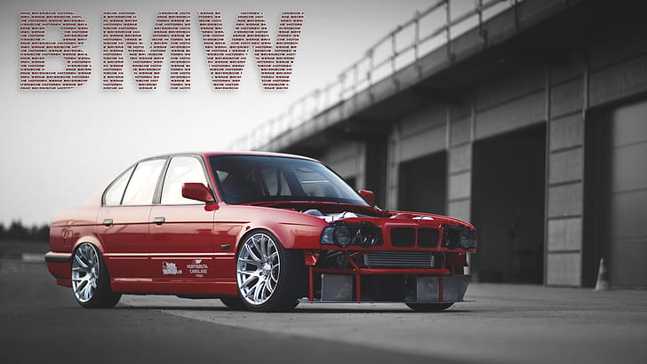 BMW, tuning, garages, car, HD wallpaper