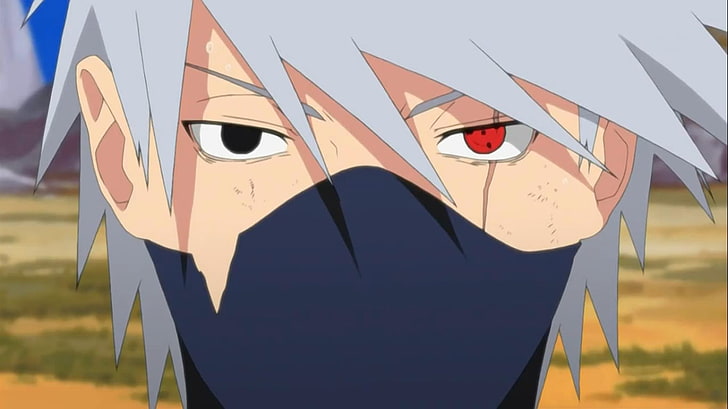 Anime Naruto Shippuuden Blue Eyes Cat Hatake Kakashi HD Naruto