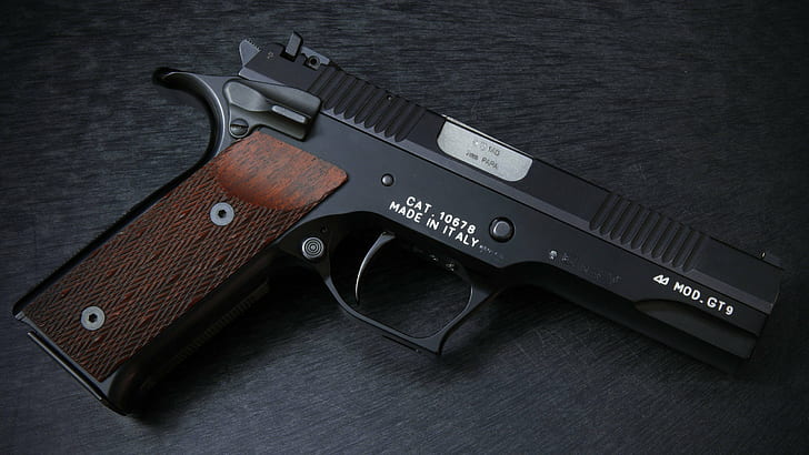 gun pistol pardini gt9 sporting pistol target pistol, weapon, HD wallpaper