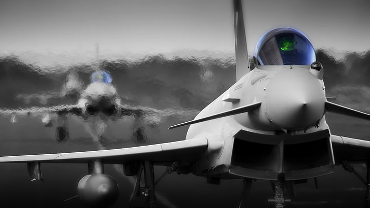 Eurofighter Typhoon, Military Aircraft, Military Aviation, HD wallpaper