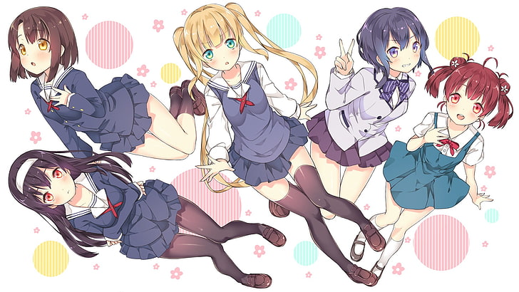 anime girls, Saenai Heroine no Sodatekata, Kato Megumi, Kasumigaoka Utaha, HD wallpaper