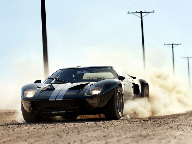 Hd Wallpaper 1965 Classic Ford G T Gt40 Mkii Race Racing Supercar Wallpaper Flare