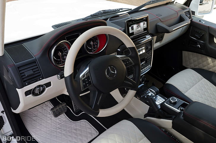 2013 Mercedes Benz G63 Amg 6x6 4x4 Offroad Suv Interior Steering Pictures For Desktop, HD wallpaper