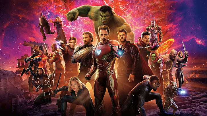 avengers infinity war, 2018 movies, hd, 4k, 5k, 8k, iron man, HD wallpaper