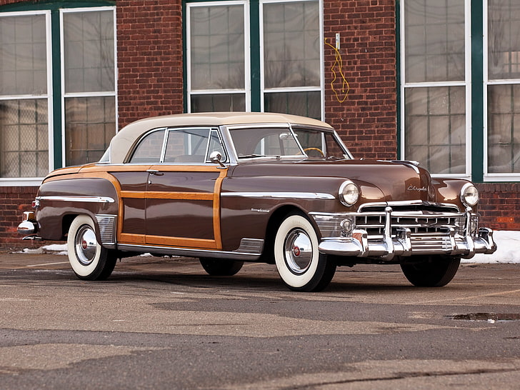 1950, c49n, chrysler, country, coupe, newport, retro, town