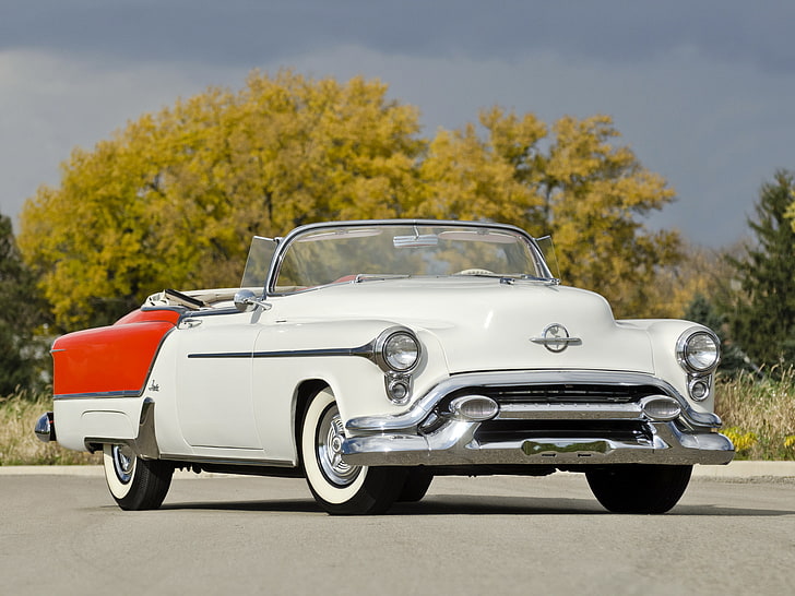 1953, 3067sdx, 9 8, convertible, fiesta, oldsmobile, retro