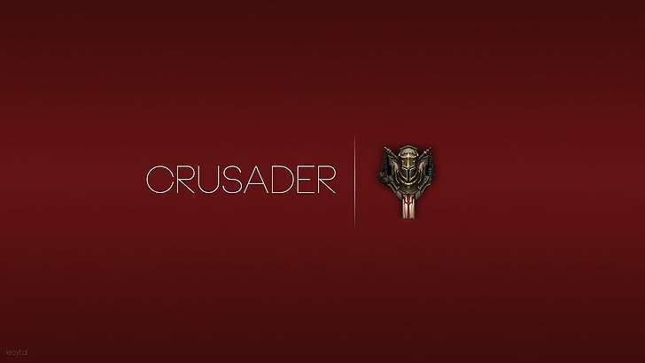 Crusader logo, Diablo III, classes, video game characters, crest, HD wallpaper