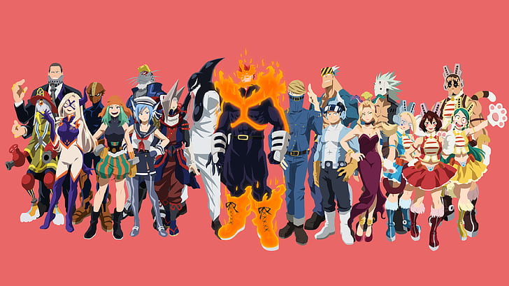 Anime, My Hero Academia, Backdraft (Boku no Hero Academia), HD wallpaper