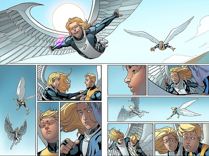 HD wallpaper: X-Men, all new x-Men, Angel, Warren Worthington III |  Wallpaper Flare