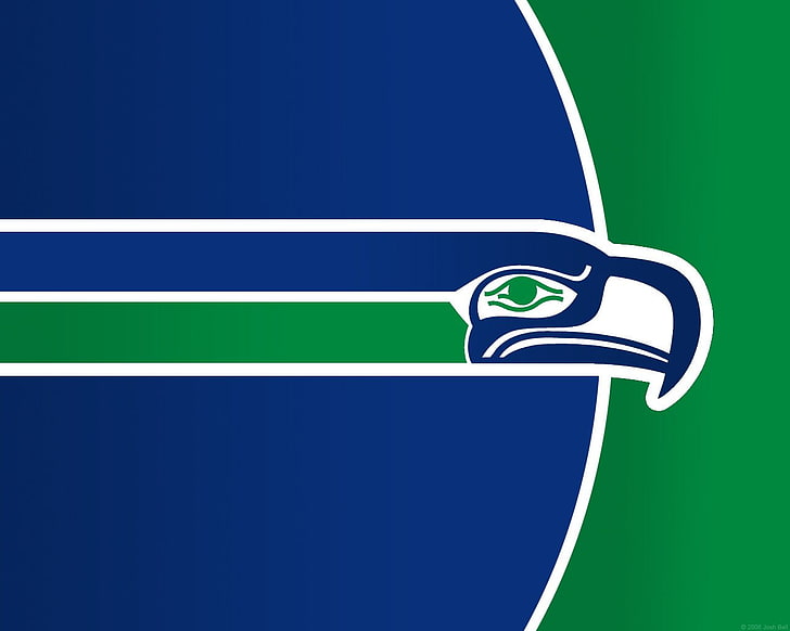 Seattle Seahawks logo, Football, HD wallpaper