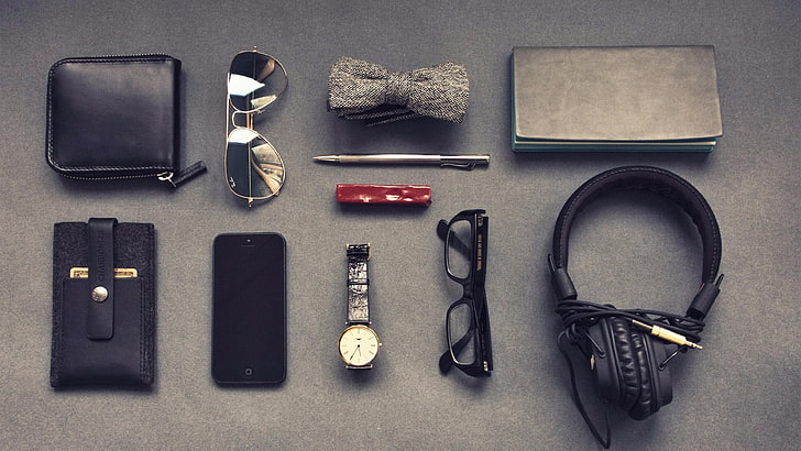 gentleman, accessories, sunglasses, wallet, watch, wristwatch