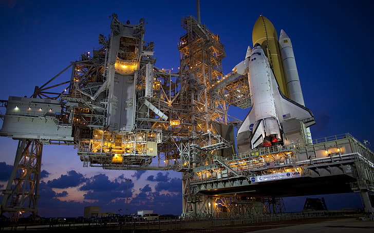 white space shuttle, NASA, rocket, industry, fuel and power generation, HD wallpaper