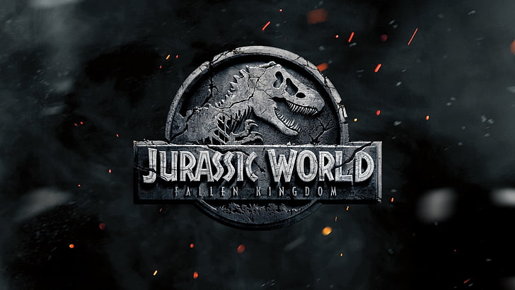 dinosaur, logo, Jurassic World, Jurassic world 3, Fallen Kingdom, HD wallpaper
